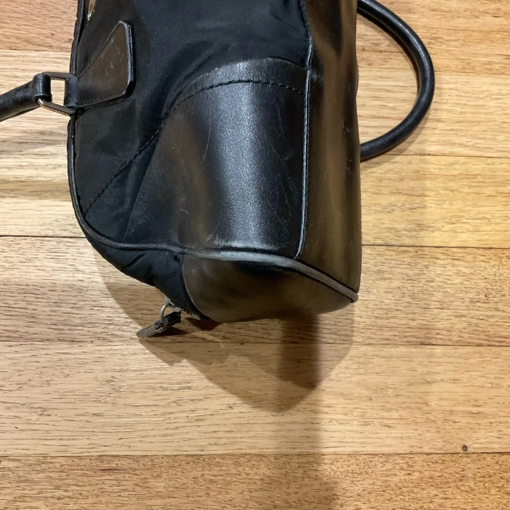 PRADA Handbag Vintage Nylon/Leather - Picture 11 of 15